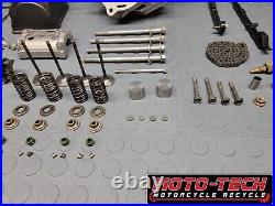 (233) 2014 Honda Crf450r Cylinder Head Valves Springs Cam Cover Complete