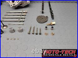 (233) 2014 Honda Crf450r Cylinder Head Valves Springs Cam Cover Complete