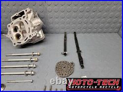 (233) 2014 Honda Crf450r Cylinder Head Valves Springs Cam Cover Complete