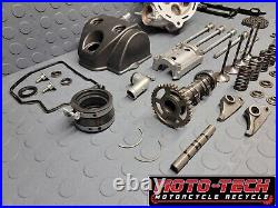 (233) 2014 Honda Crf450r Cylinder Head Valves Springs Cam Cover Complete