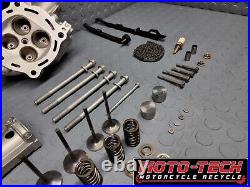 (233) 2014 Honda Crf450r Cylinder Head Valves Springs Cam Cover Complete