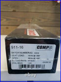 Comp Cams 911-16 Engine Single Valve Springs 1.524 OD, 373 lbs. /in. Rate NEW