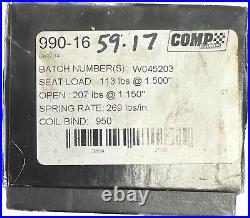 Comp Cams 990-16 Valve Springs With Damper Spring Set of 16