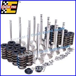 HP Head Kit With Z28 Springs & Stainless Steel Valves 2.02 & 1.6 Fits Chevy sb