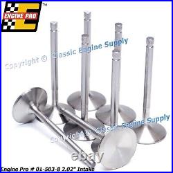 HP Head Kit With Z28 Springs & Stainless Steel Valves 2.02 & 1.6 Fits Chevy sb