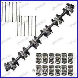 Push Rods + Valve Spring with Retainer Kit + Rocker Arms Assy fits Isuzu 6BG1T