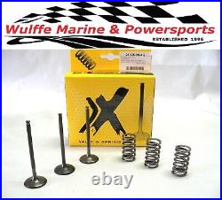 Steel Intake Valve & Spring Kit Yamaha YZ450F 03-09 WR450F 03-15 YFZ450R 04-19