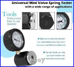 Universal Mini Valve Spring Pressure Tester Gauge 0-700 PSI 0-50 KG/CM2 To 66834