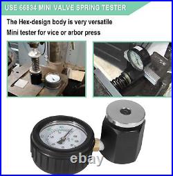 Universal Mini Valve Spring Pressure Tester Gauge 0-700 PSI 0-50 KG/CM2 To 66834