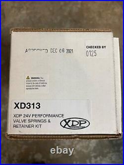 XDP 24V Performance Valve Springs Retainer Kit For 98.5-18 Dodge 5.9 6.7 Cummins